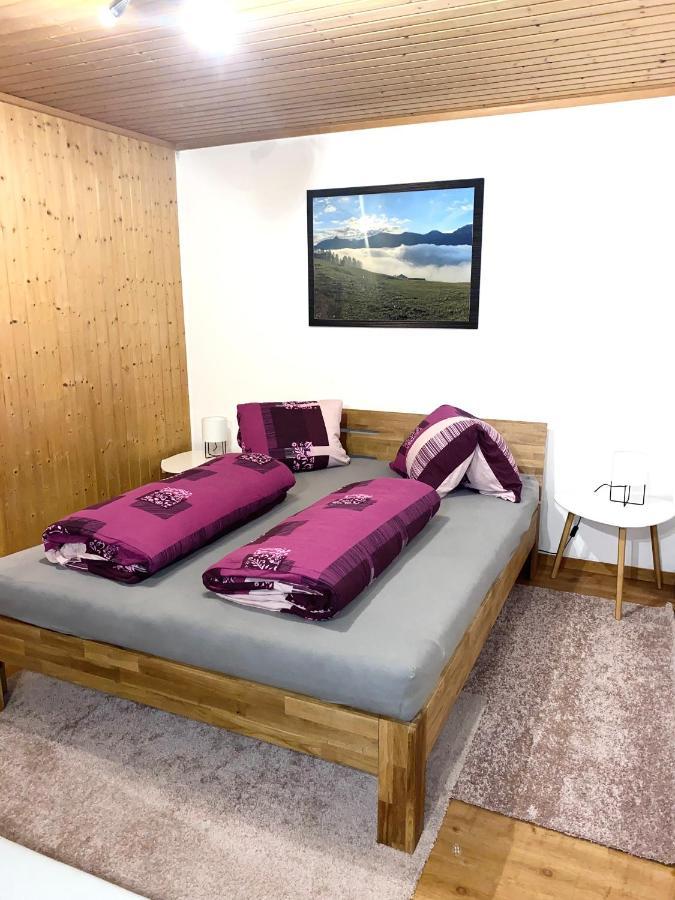 Guenstig Und Einfaches Studio Auf Dem Bauernhof Zuoz Dış mekan fotoğraf